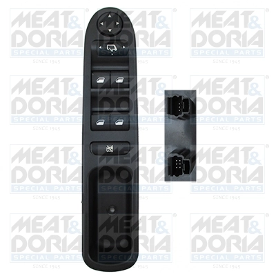 Switch, window regulator